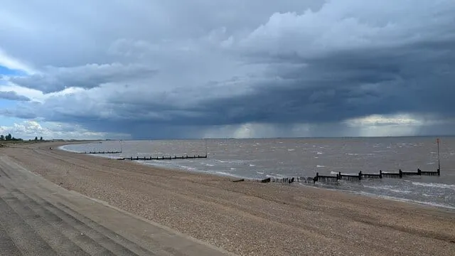 Photo of Heacham, a swimming spot near Hunstanton, Norfolk, eastern England.