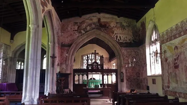 Photo of St James the Great, South Leigh, a church in Oxfordshire, south east England.
