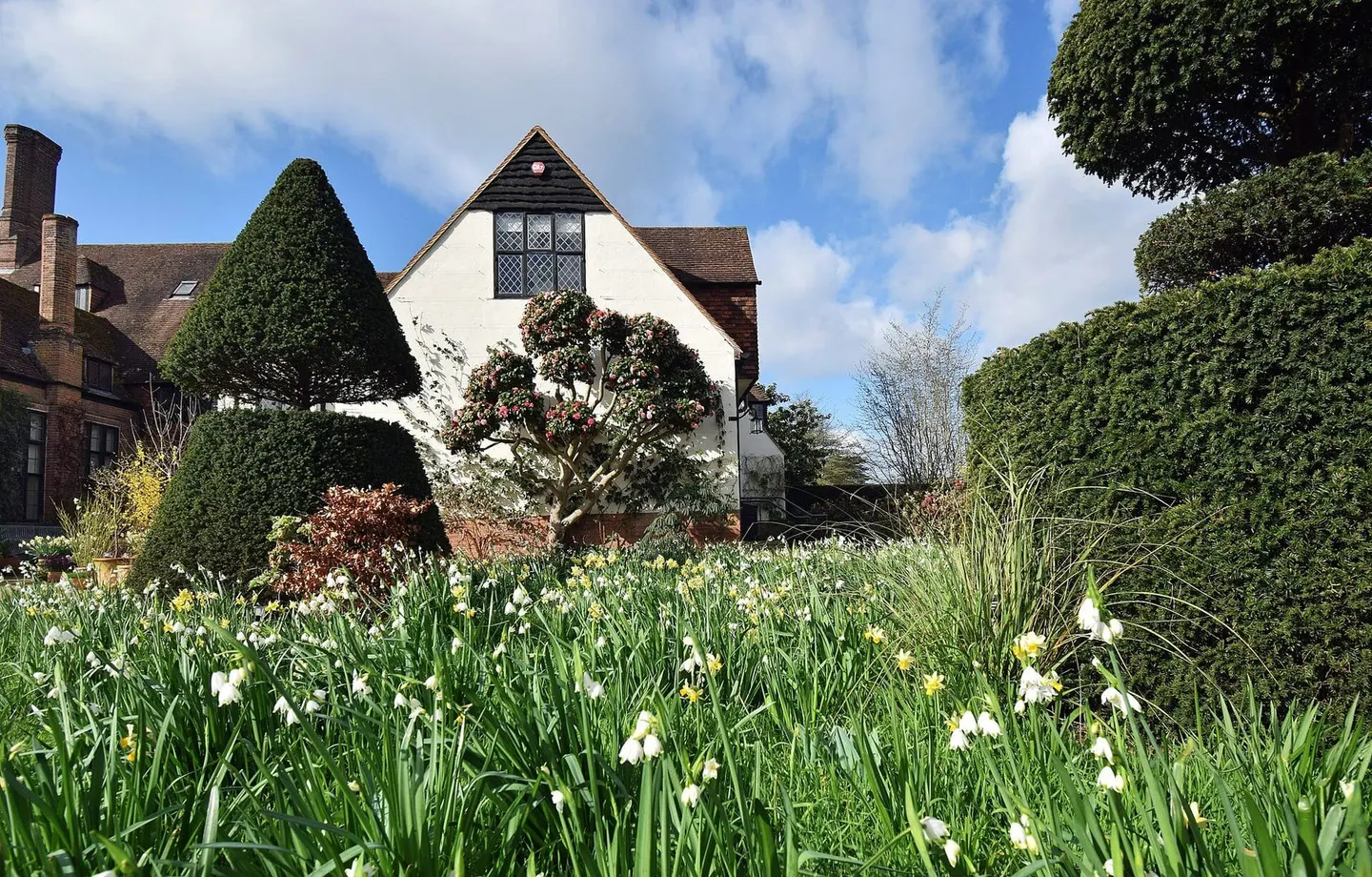 Photo of RHS Garden Wisley, a garden in Surrey, south east England.