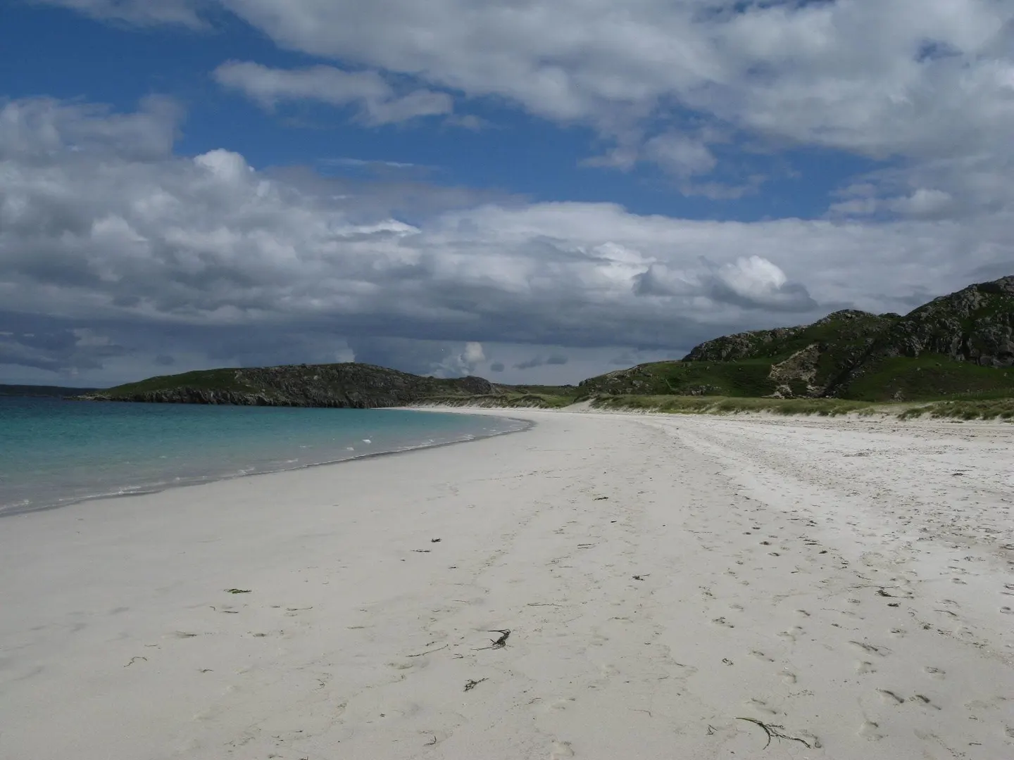 Photo of Reef Beach, a beach near Great Bernera, Na h-Eileanan Siar, the Scottish Highlands and Islands.