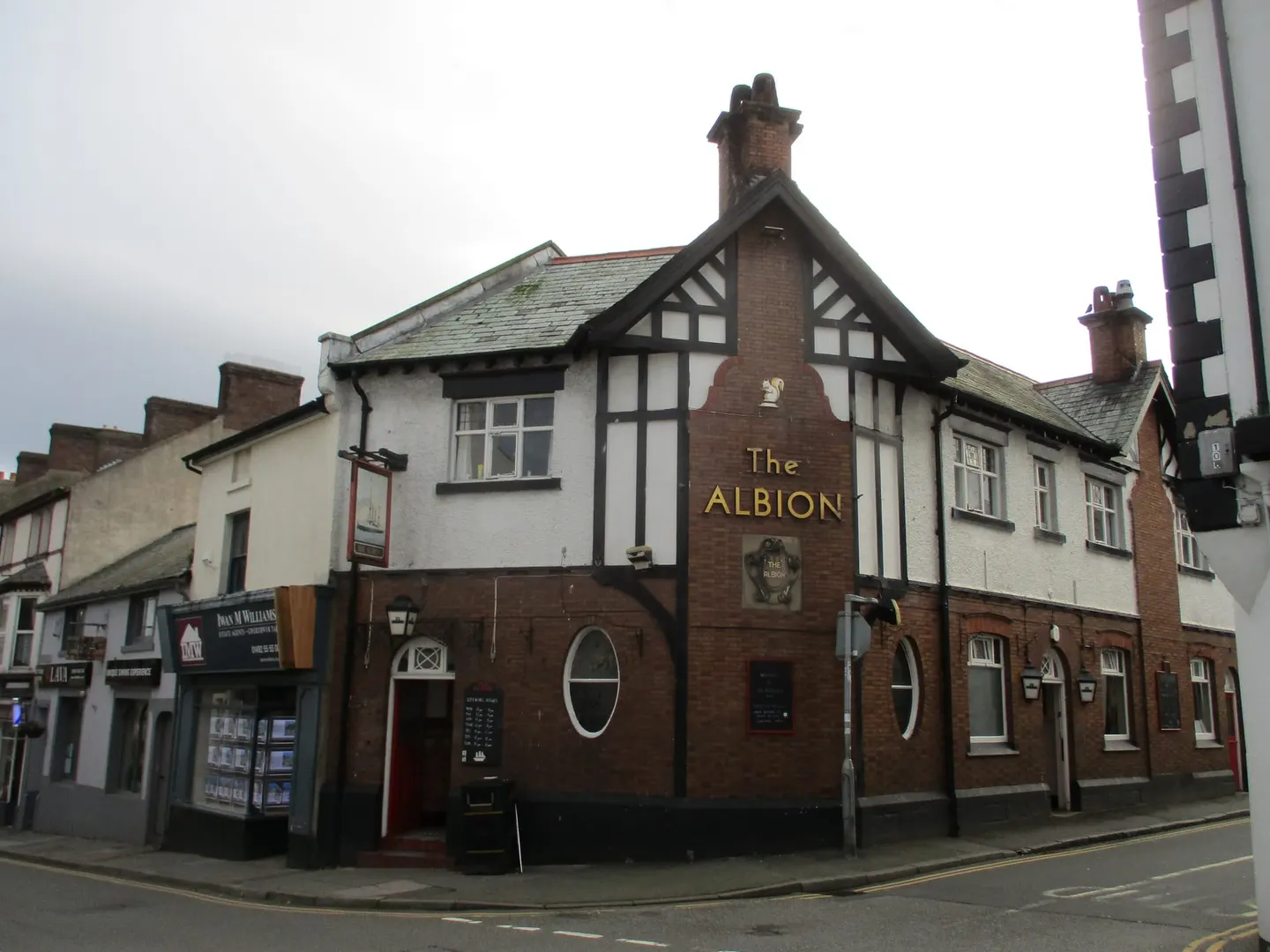 Photo of The Albion Ale House, a pub in Conwy, north Wales.