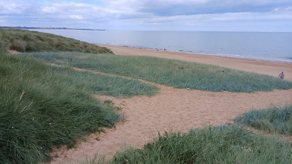 Photo of Seaton Sluice, a swimming spot near Tynemouth, Northumberland, north east England.