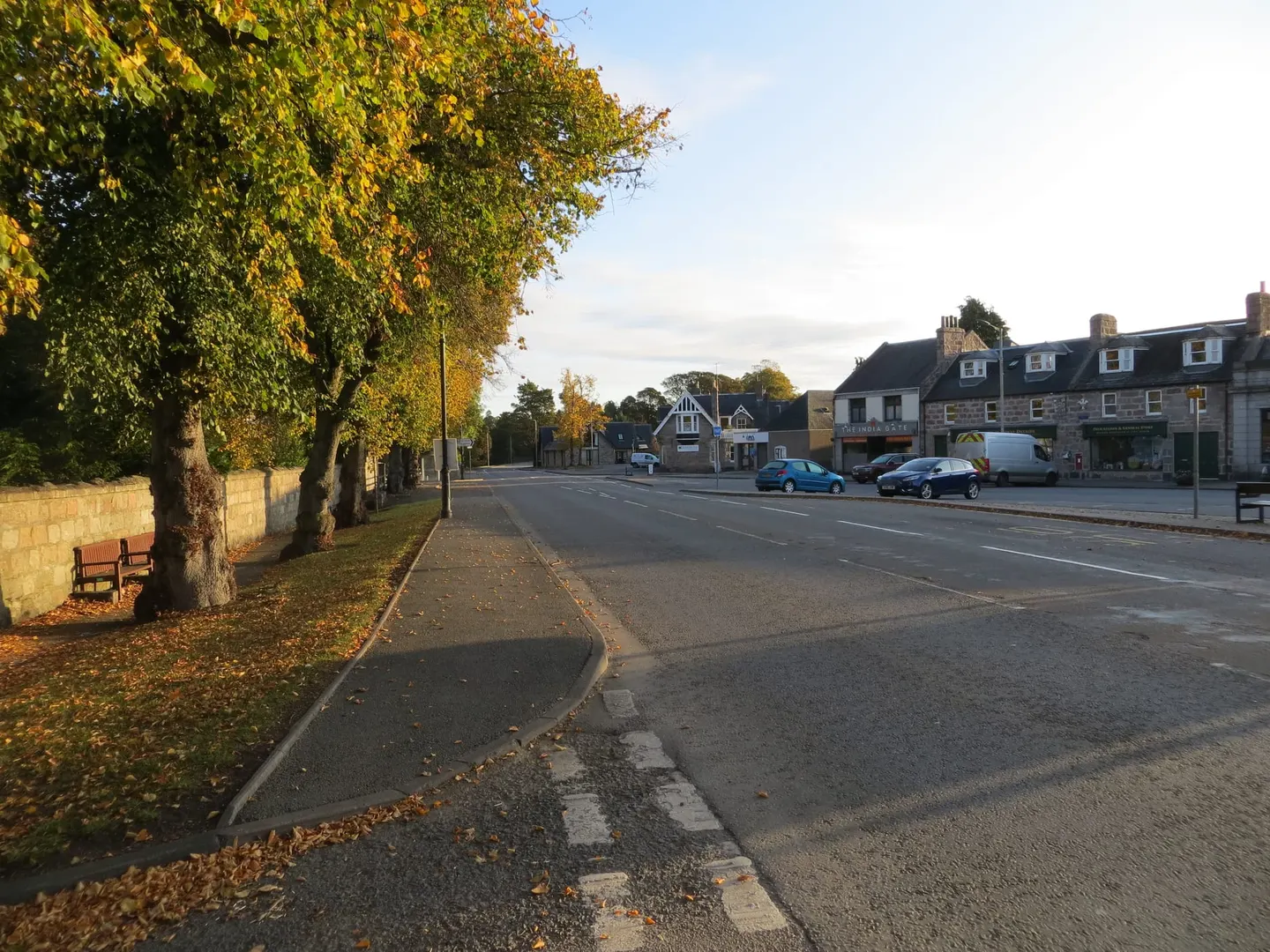 Photo of Aboyne, a village in Aberdeenshire, north east Scotland.