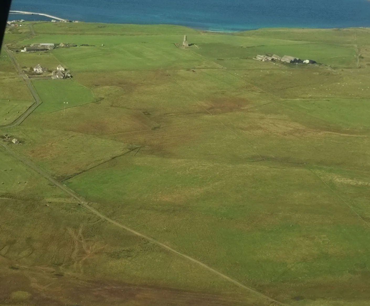 Photo of Egilsay, an island in the Orkney Islands, the Scottish Highlands and Islands.
