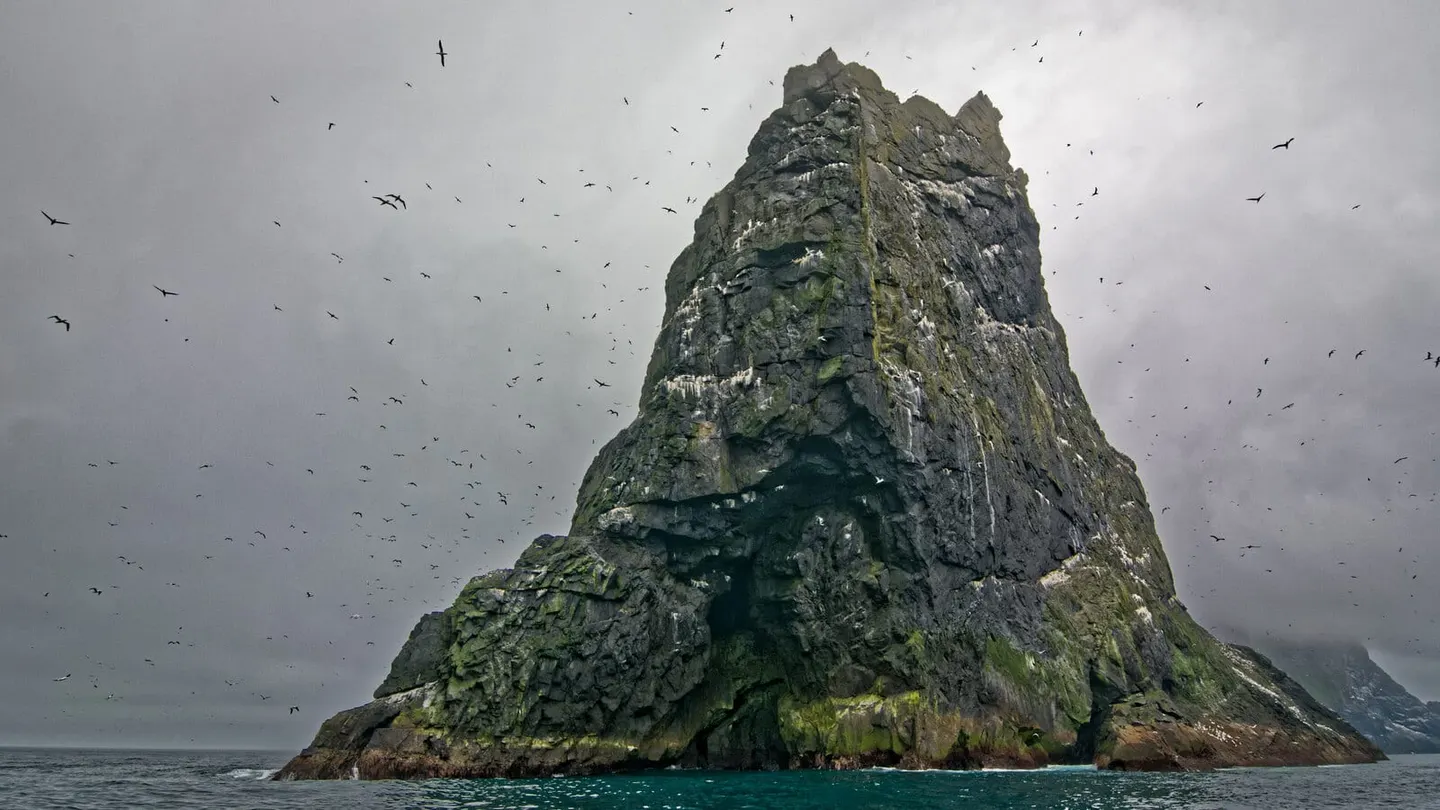 Photo: Stac an Armin, a 197m hill in Na h-Eileanan Siar, the Scottish Highlands and Islands.