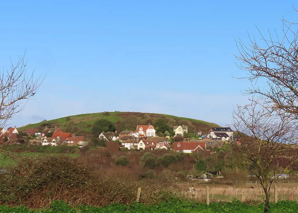 Photo: Beeston Bump, a viewpoint near Sheringham, Norfolk, eastern England.