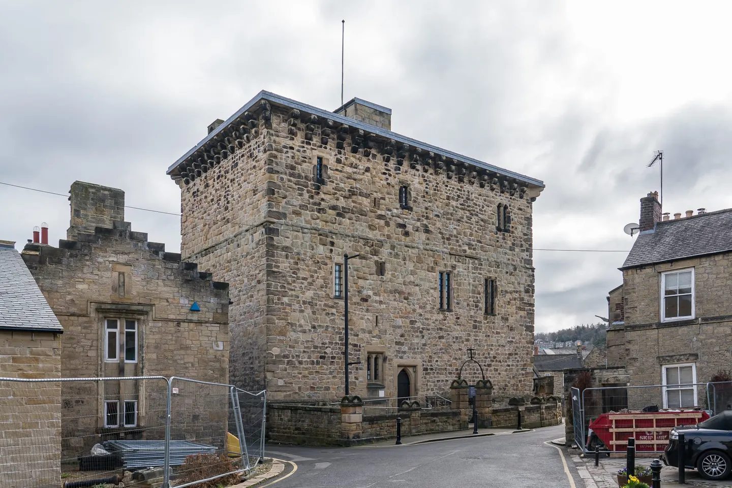 Photo of Hexham Old Gaol, a visitor attraction in Northumberland, north east England.