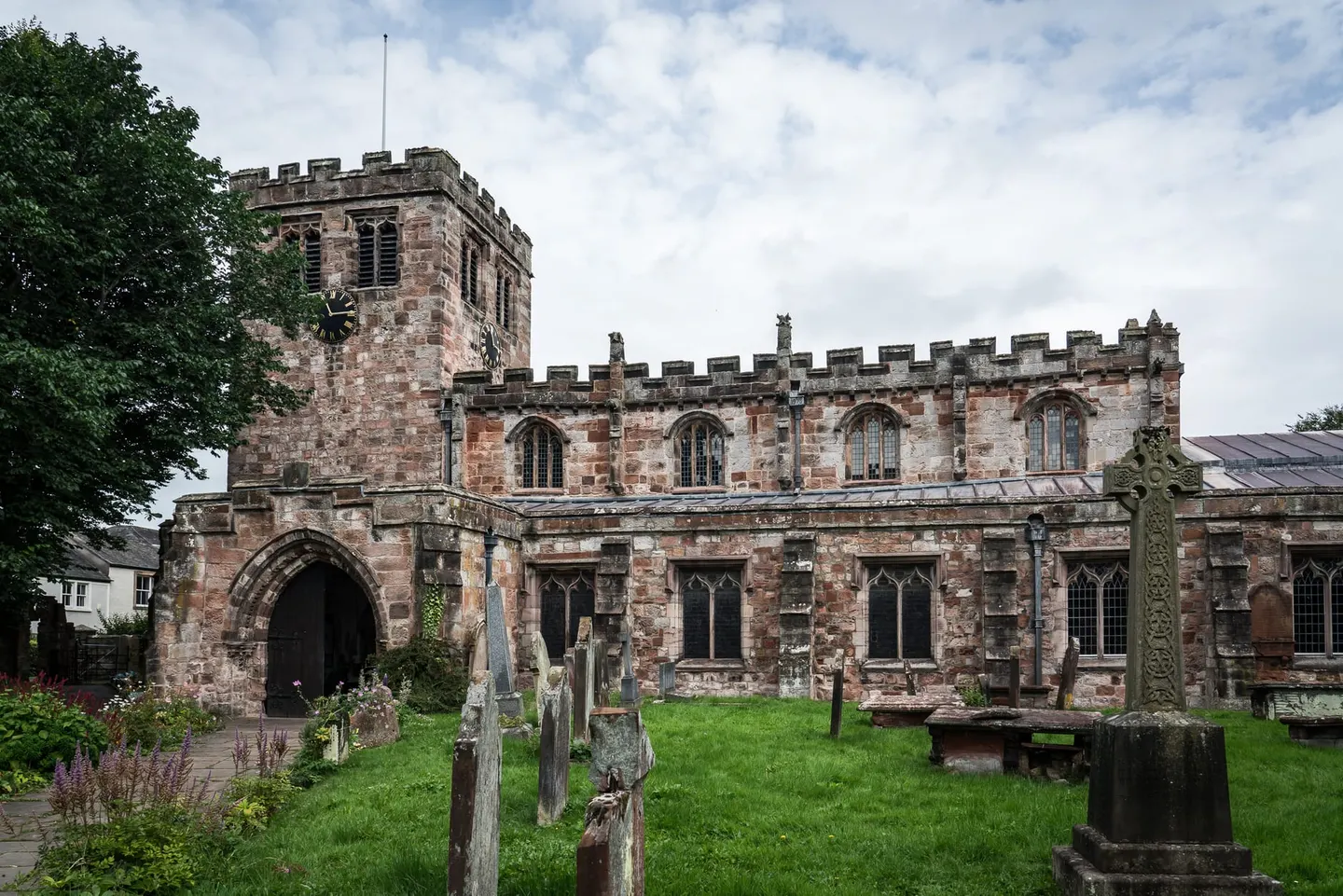 Photo of St Lawrence's Church, Appleby, a church near Appleby-in-Westmorland, Cumbria, north west England.
