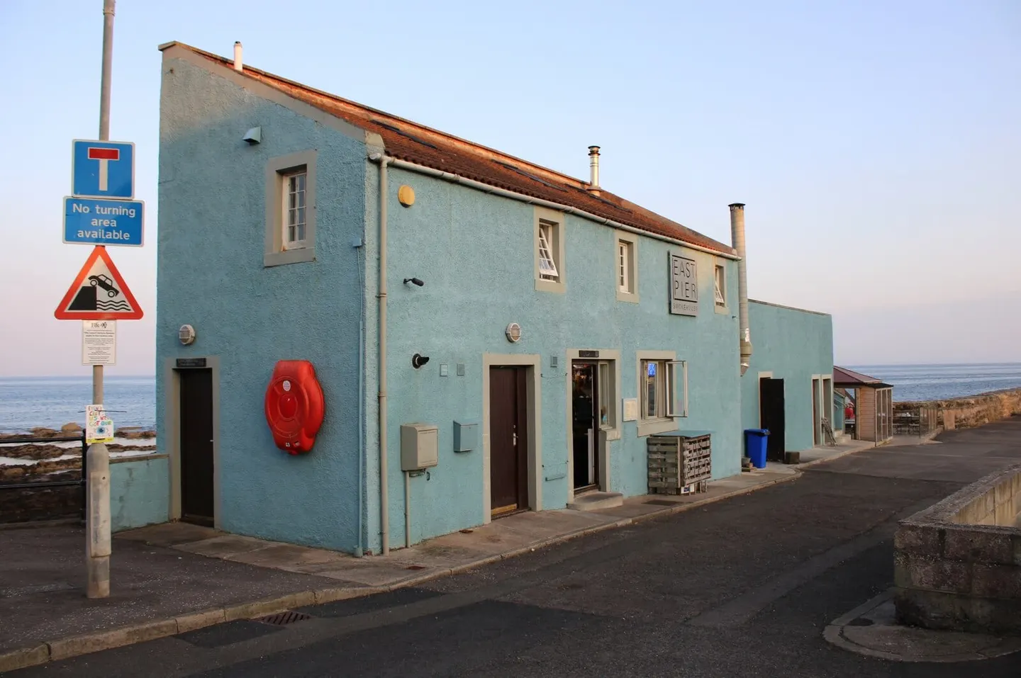 Photo of East Pier Smokehouse, a farm & farm shop near St Monans, Fife, central Scotland.
