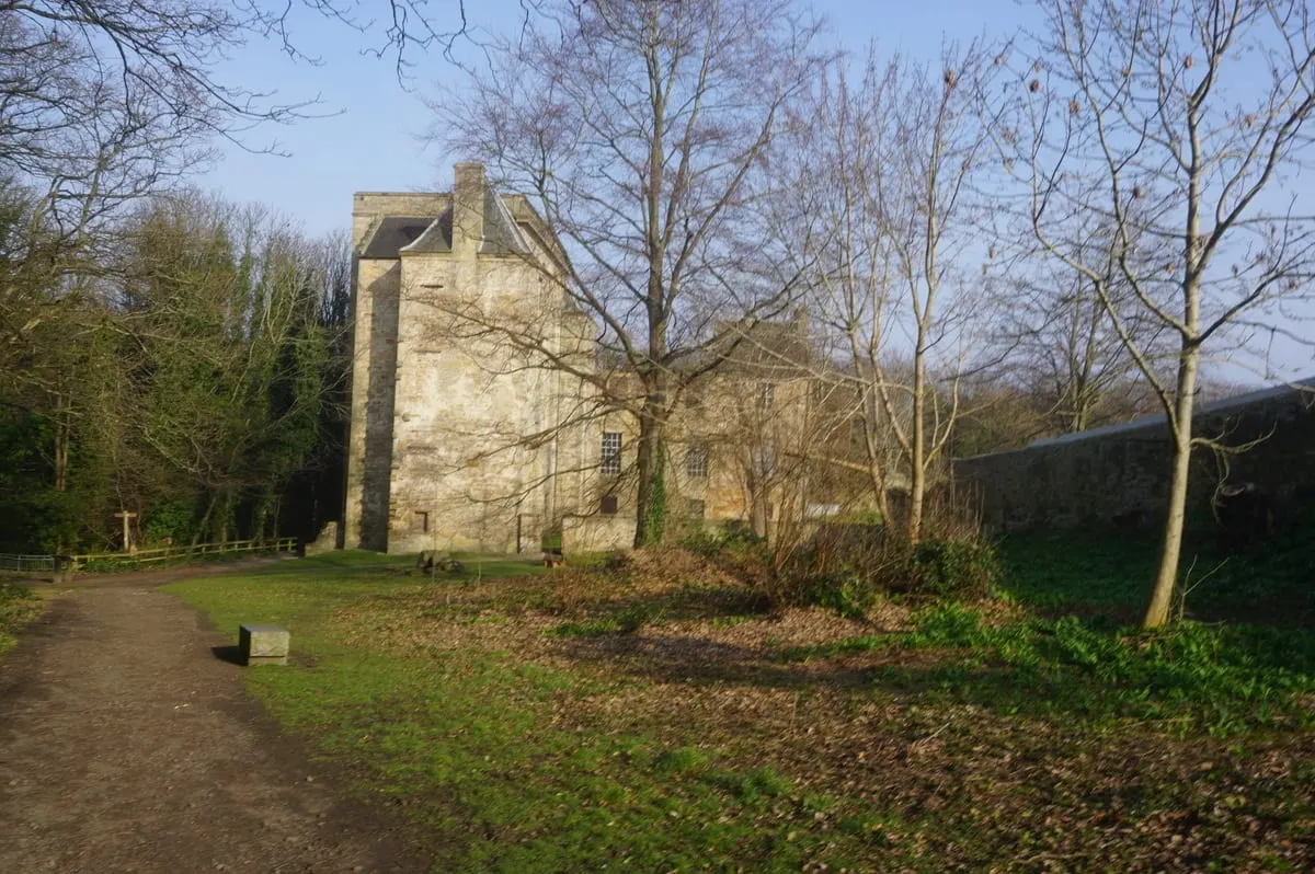 Photo of Kinneil House & Estate, a house near Bo'ness, Falkirk, central Scotland.
