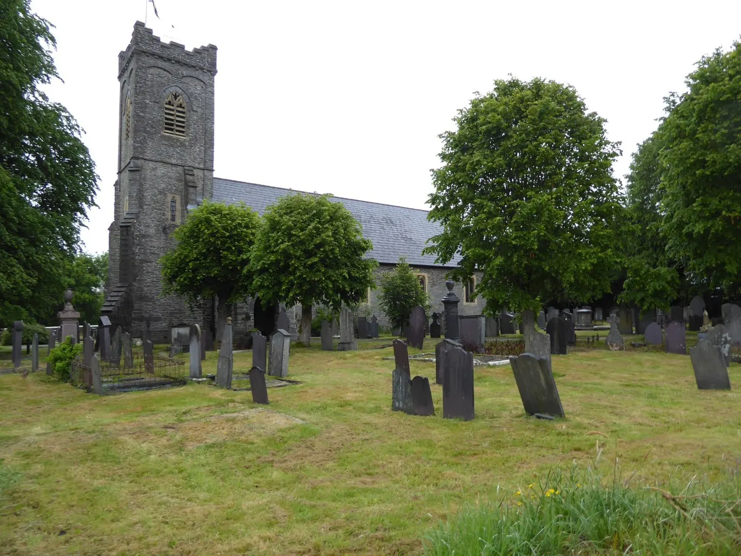 Photo of Newcastle Emlyn, a village in Carmarthenshire, south west Wales.