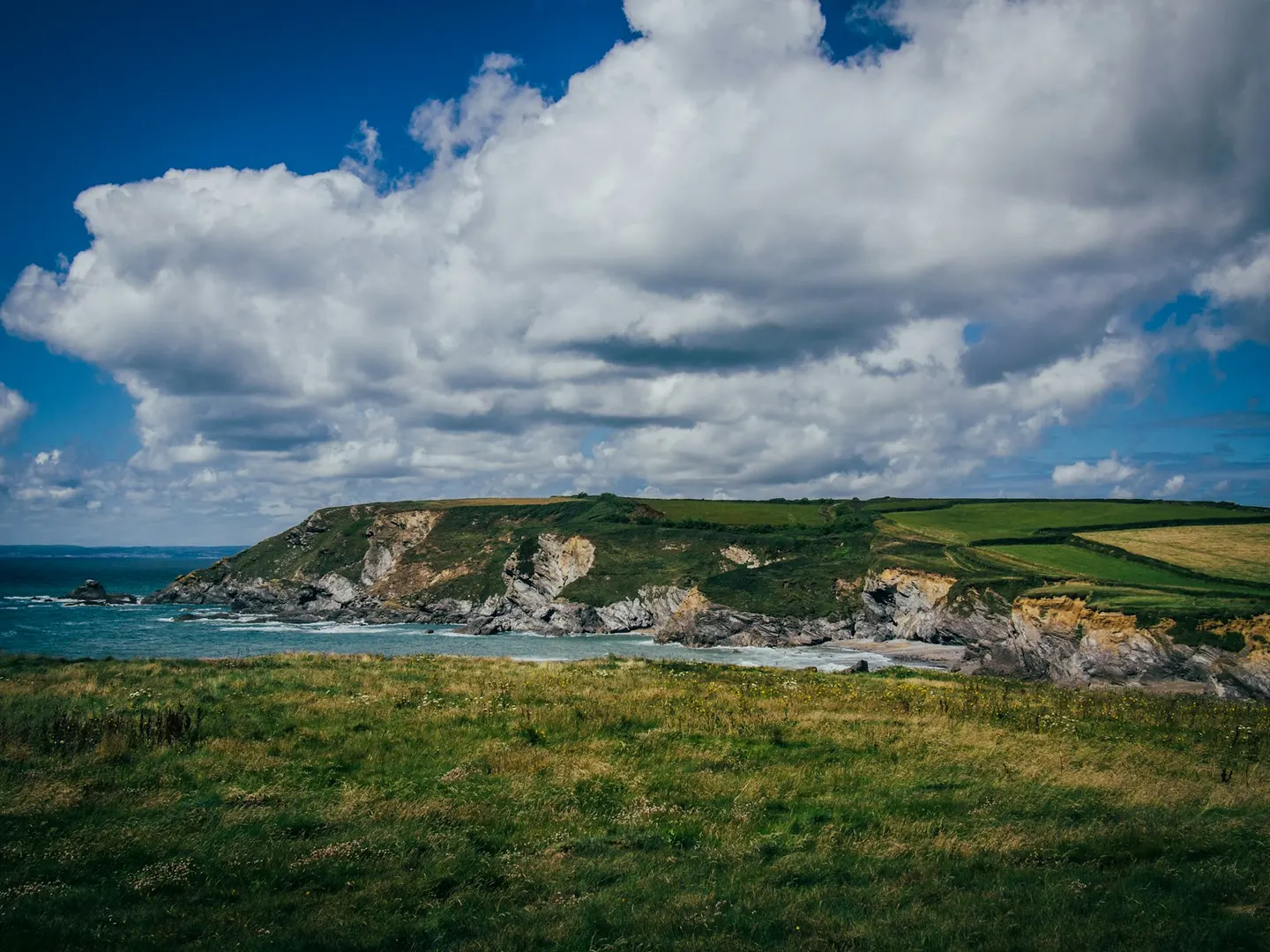 Photo of Church of St Winwaloe, Gunwalloe, a church in Cornwall, south west England.