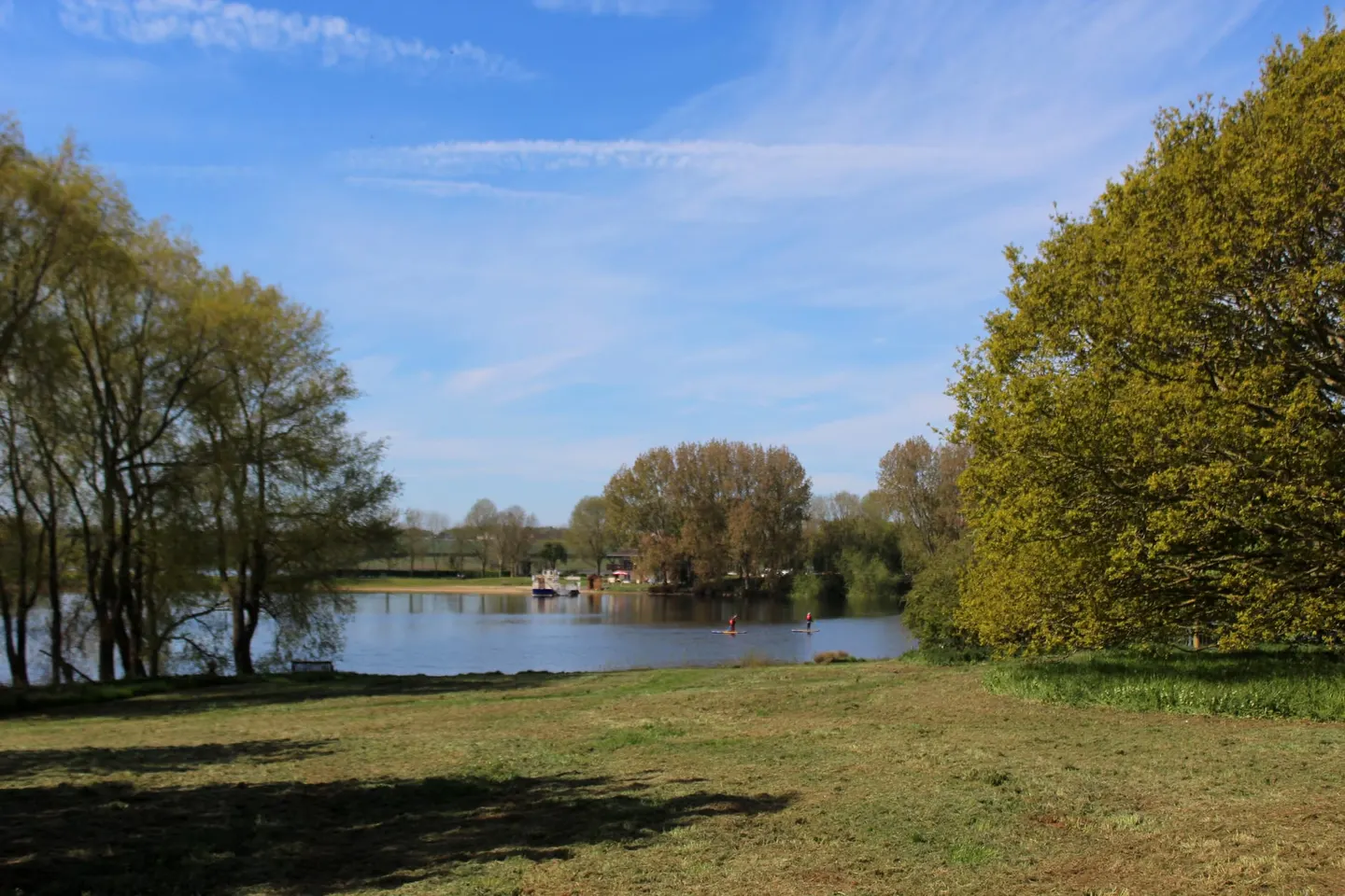 Photo of Rutland Water Whitwell Creek, a swimming spot in Rutland, central England.