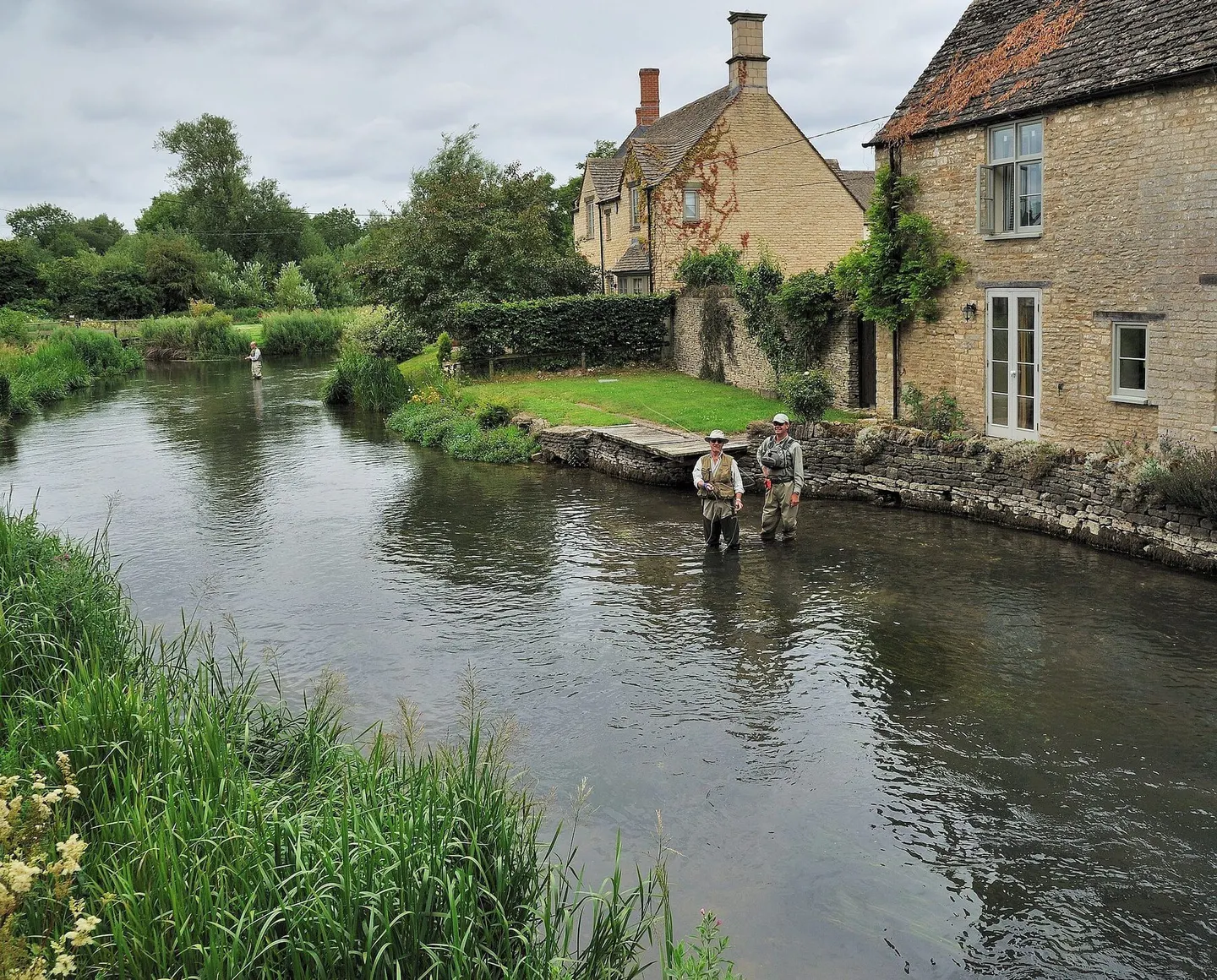 Photo of Fairford, a village in Gloucestershire, south west England.