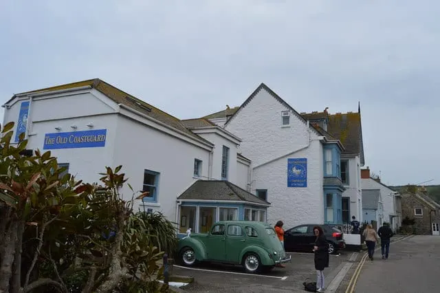 Photo of The Old Coastguard, a pub near Mousehole, Cornwall, south west England.