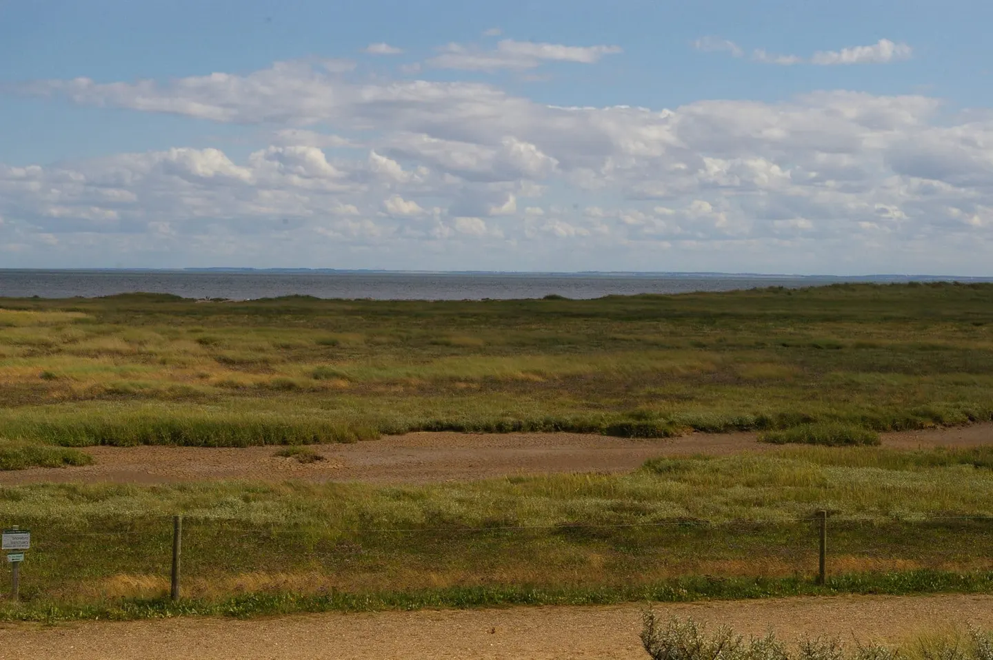 Photo of Gibraltar Point, a National Nature Reserve near Skegness, Lincolnshire, central England.