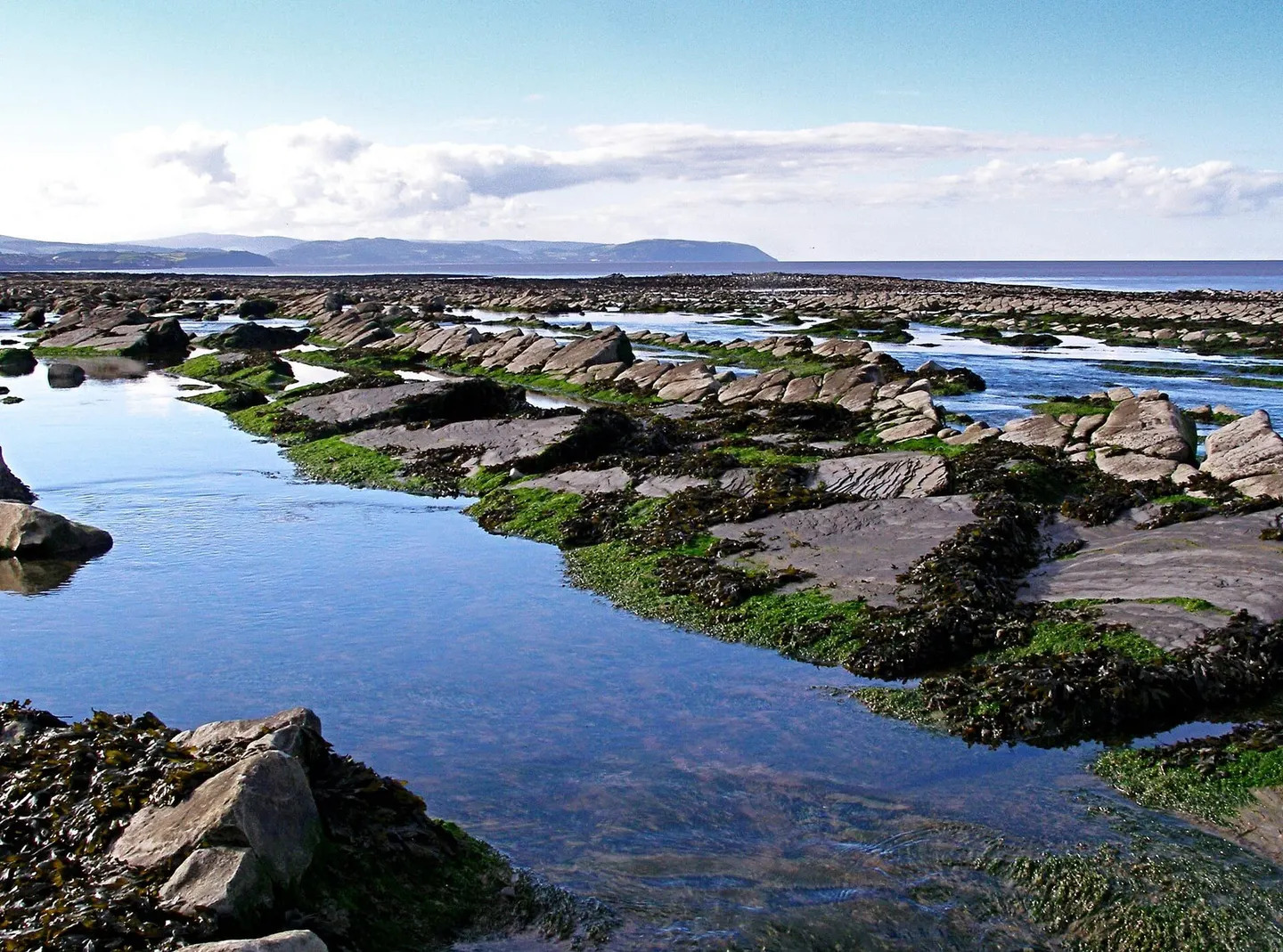 Photo of Kilve Beach, a beach near Holford in the Quantock Hills, Somerset, south west England.