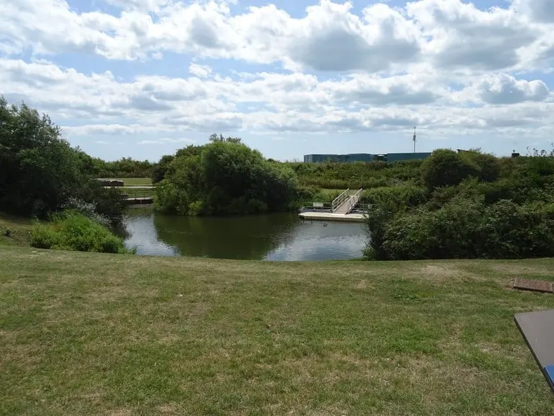 Photo of Seabrook, a swimming spot near Hythe, Kent, south east England.