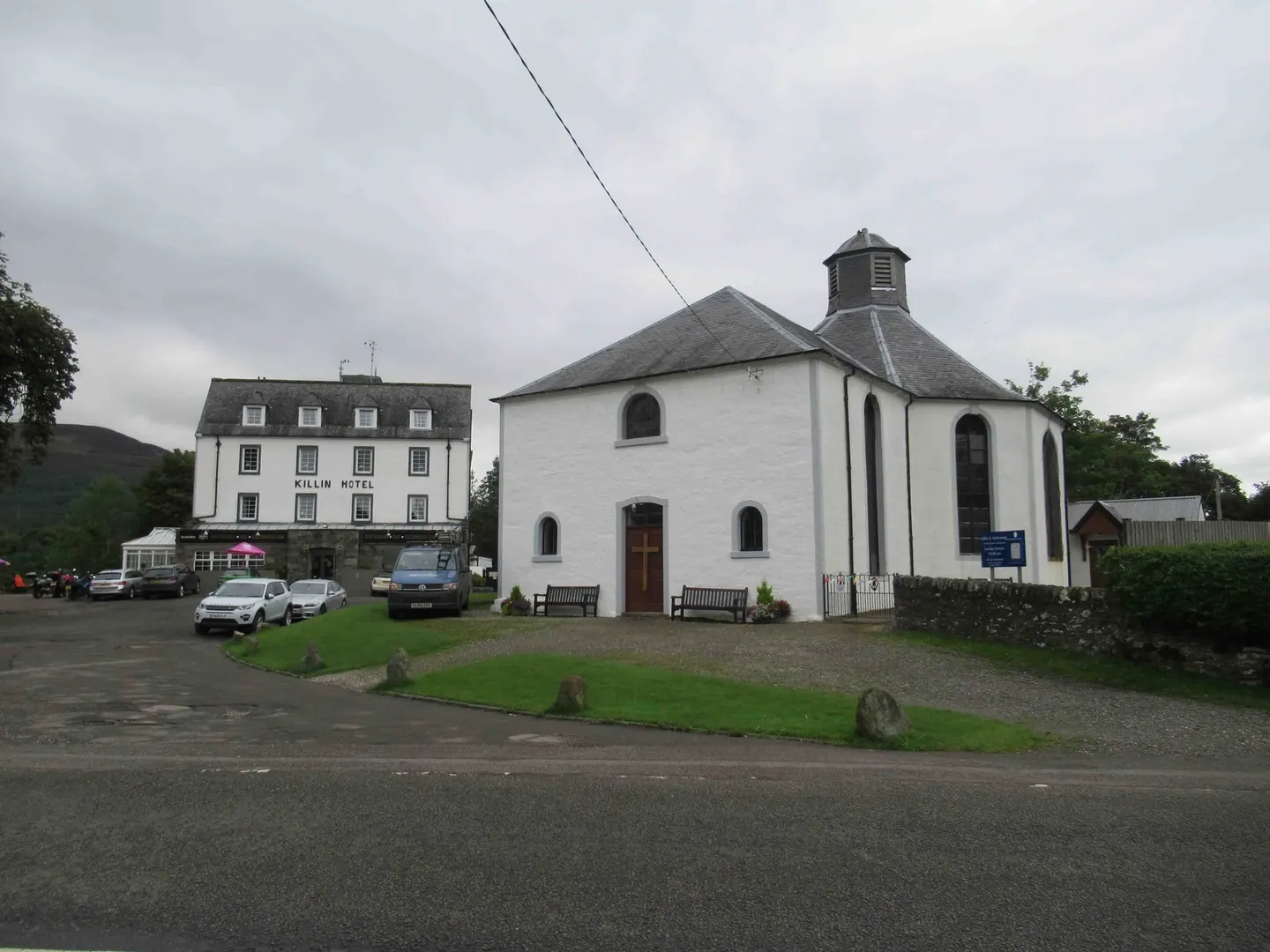 Photo of Killin Parish Church, a church in Loch Lomond & The Trossachs, Stirling, central Scotland.