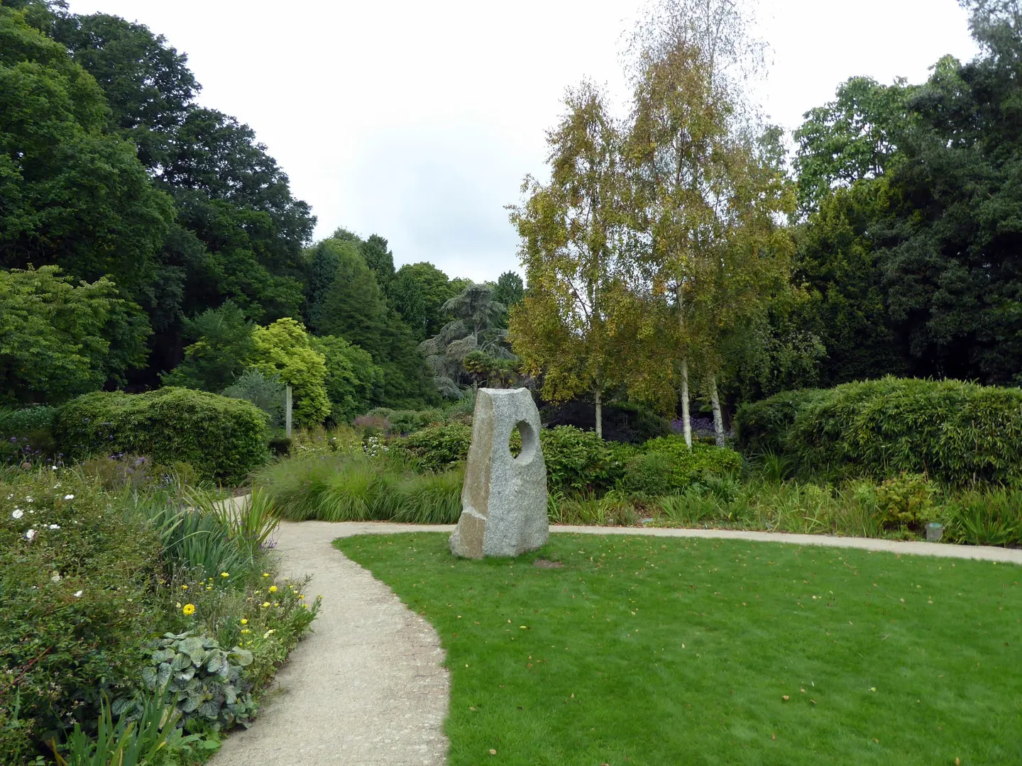 Photo of Alexandra Park, Hastings, a Grade II* registered house & garden in East Sussex, south east England.