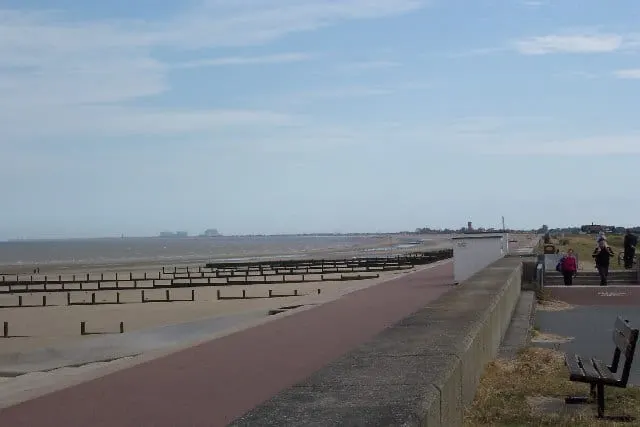 Photo of St Mary's Bay (Kent), a swimming spot near New Romney, Kent, south east England.