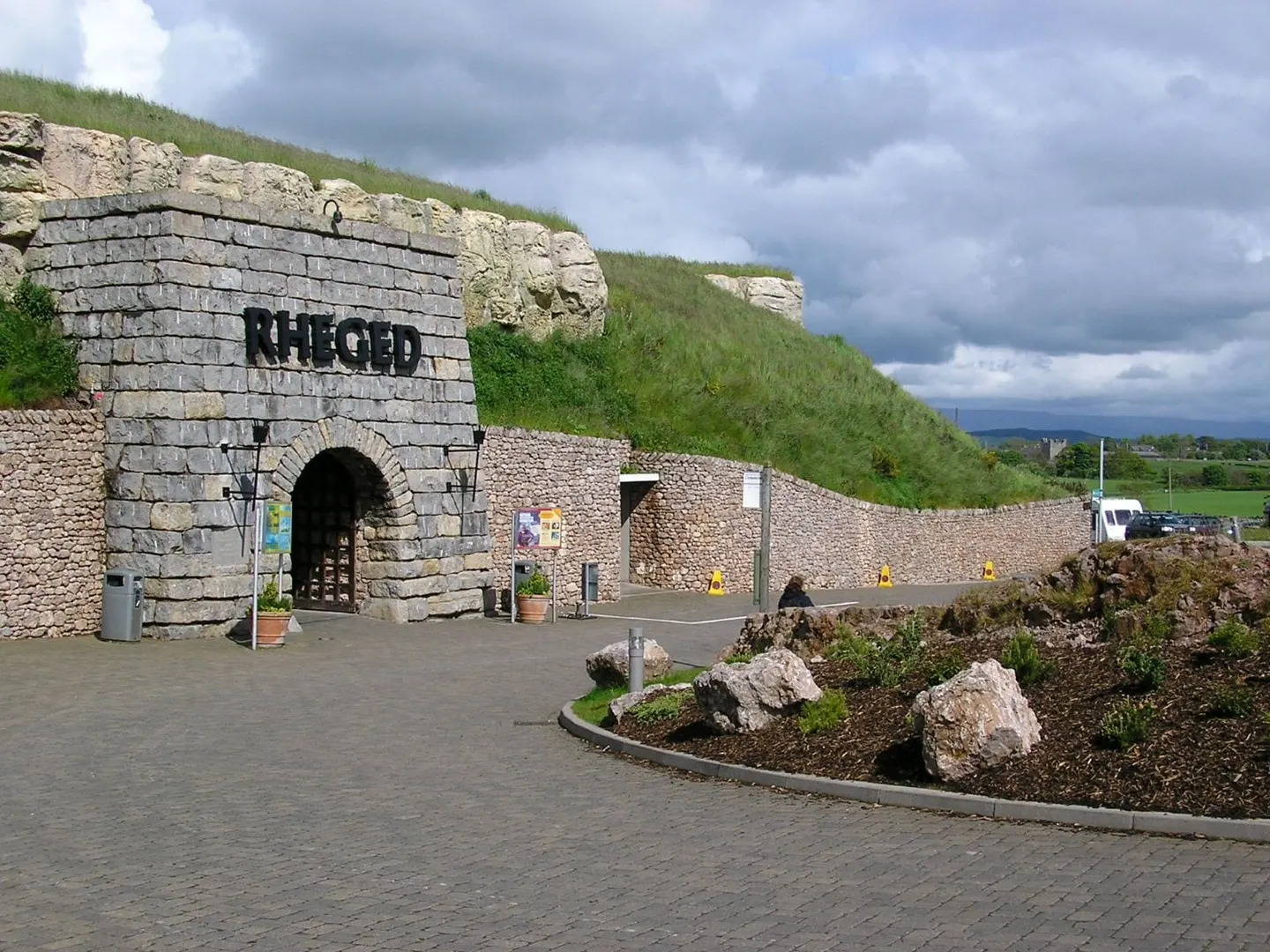 Photo of Rheged Centre, a visitor attraction near Penrith, Cumbria, north west England.