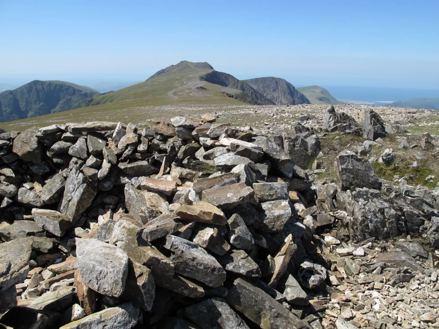 Photo: Mynydd Moel, an 864m hill near Dolgellau in Eryri, Gwynedd, north Wales.