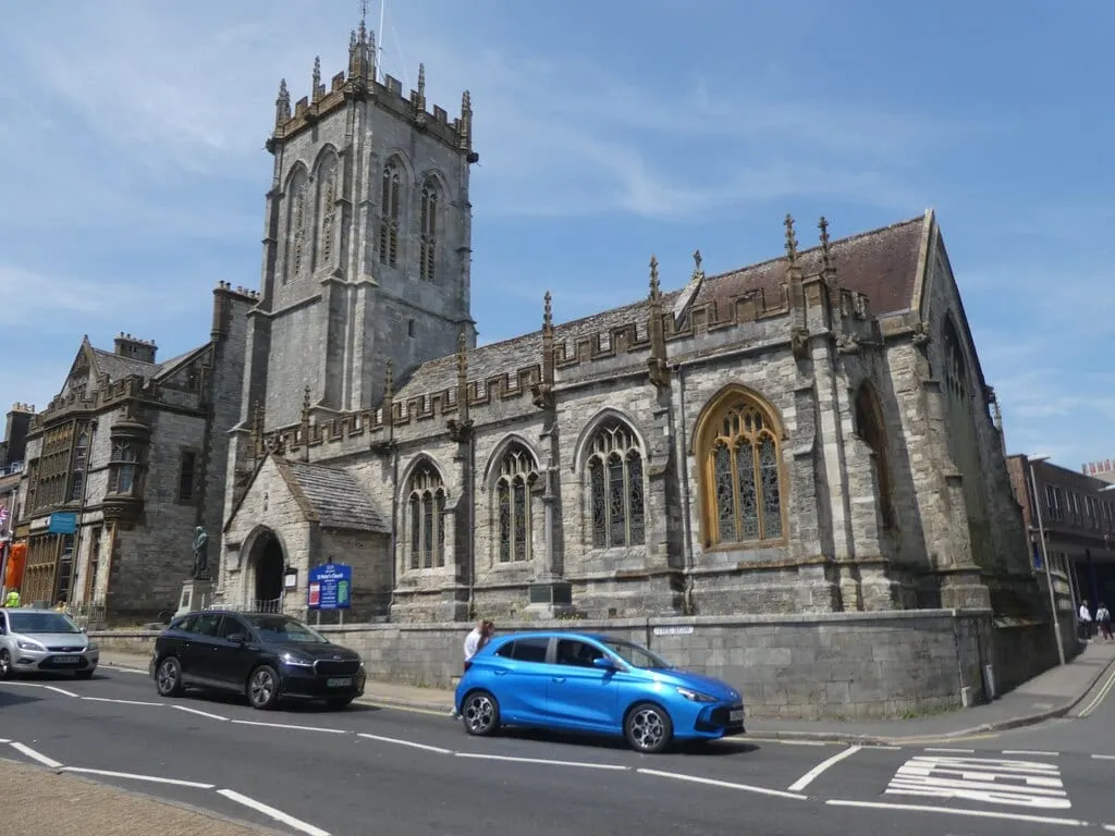 Photo of Dorchester, a village in Dorset, south west England.