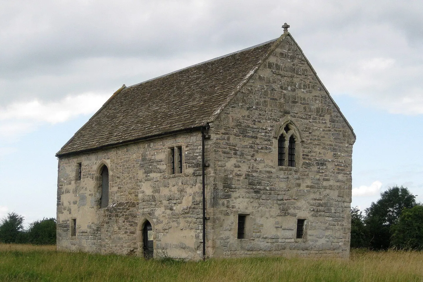 Photo of Meare Fish House, a landmark near Glastonbury, Somerset, south west England.