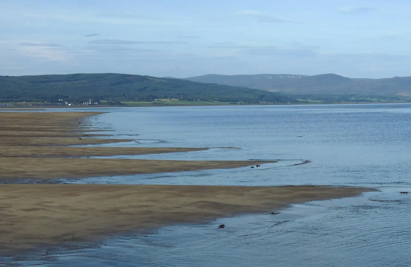 Photo of the Dornoch Firth, a National Scenic Area in Highland, the Scottish Highlands and Islands.