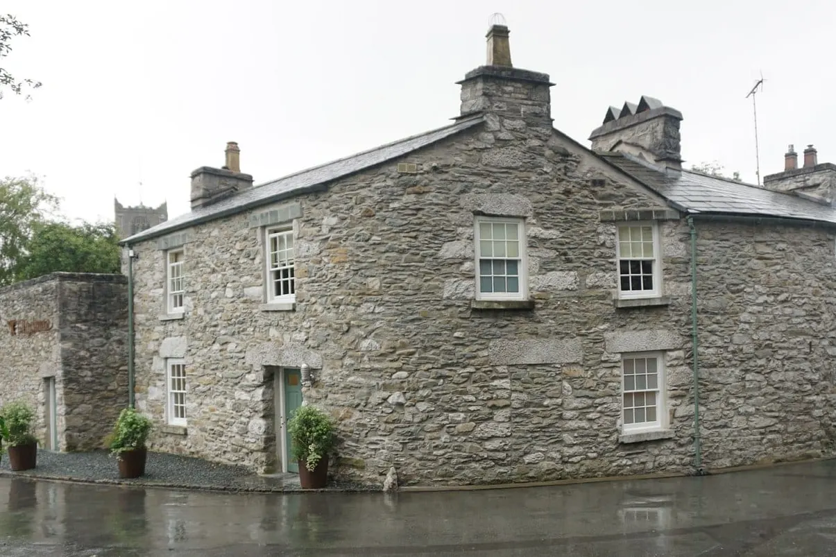 Photo of L'Enclume, a restaurant near Cartmel, Cumbria, north west England.