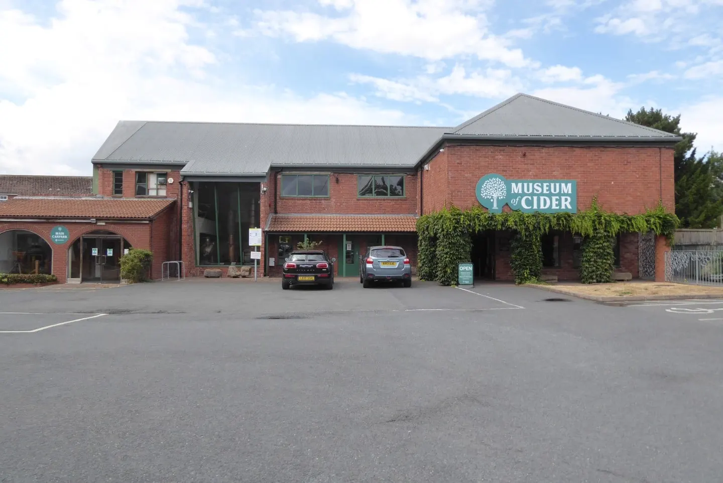 Photo of Museum of Cider, a visitor attraction near Fownhope, Herefordshire, central England.