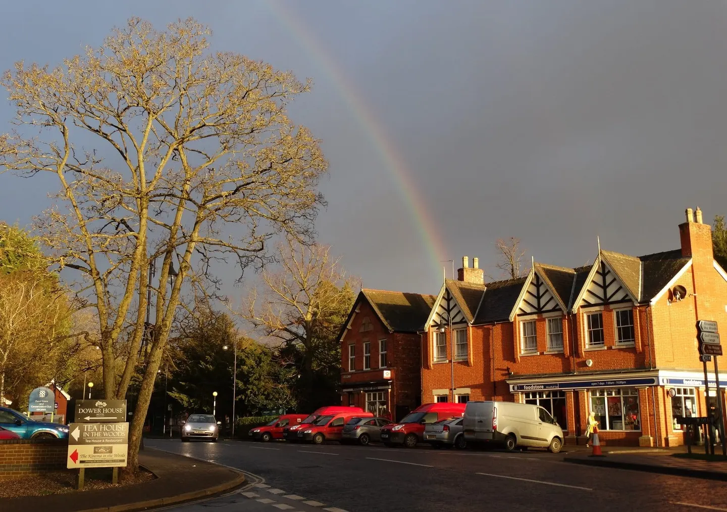 Photo of Woodhall Spa, a village in Lincolnshire, central England.