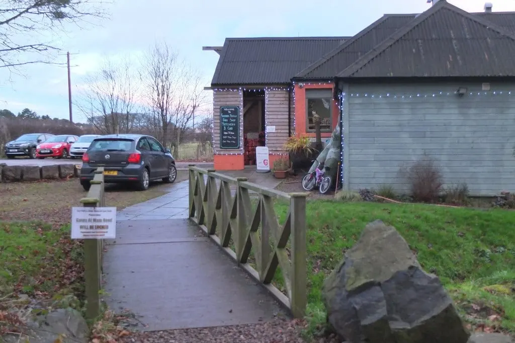 Photo of Gosford Bothy Farm Shop, a farm & farm shop near Aberlady, East Lothian, central Scotland.