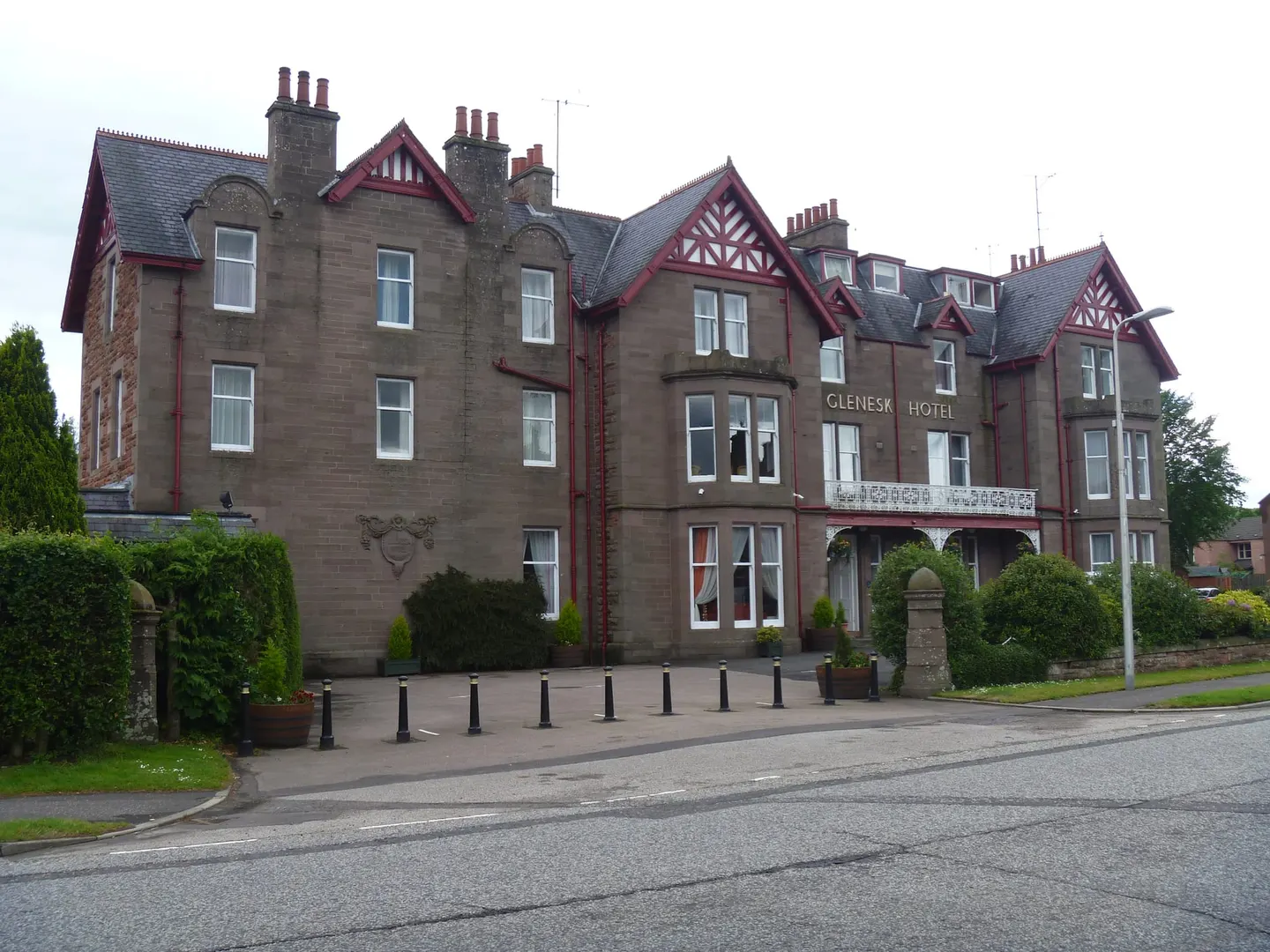 Photo of Glenesk Hotel, a pub near Edzell, the Angus, north east Scotland.