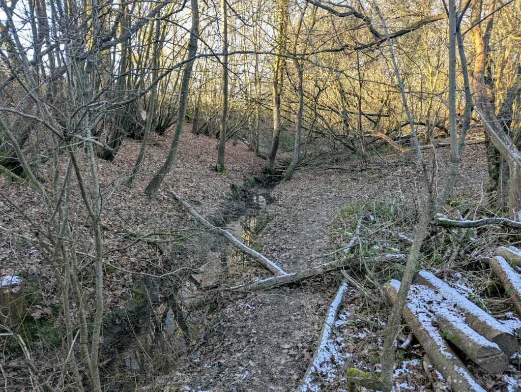 Photo of Harewoods and Sandhills, a country estate near Outwood, Surrey, south east England.