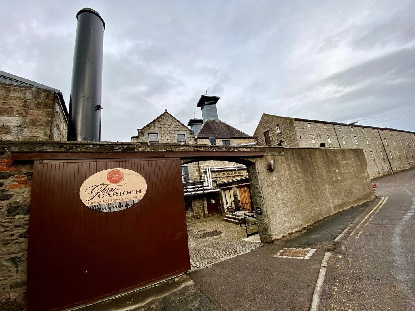 Photo of Glen Garioch Distillery, a distillery near Oldmeldrum, Aberdeenshire, north east Scotland.