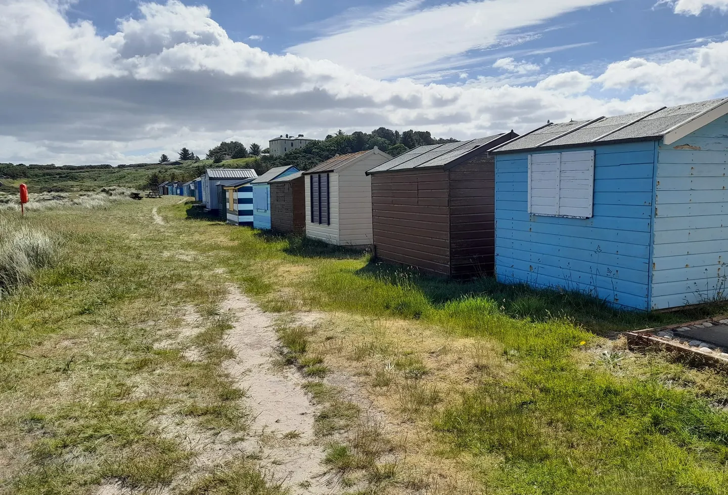 Photo of Hopeman Beach and Bathing Huts, a beach in Moray, the Scottish Highlands and Islands.