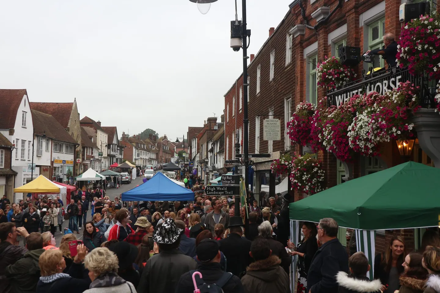 Photo of Cranbrook, a village in the High Weald, Kent, south east England.