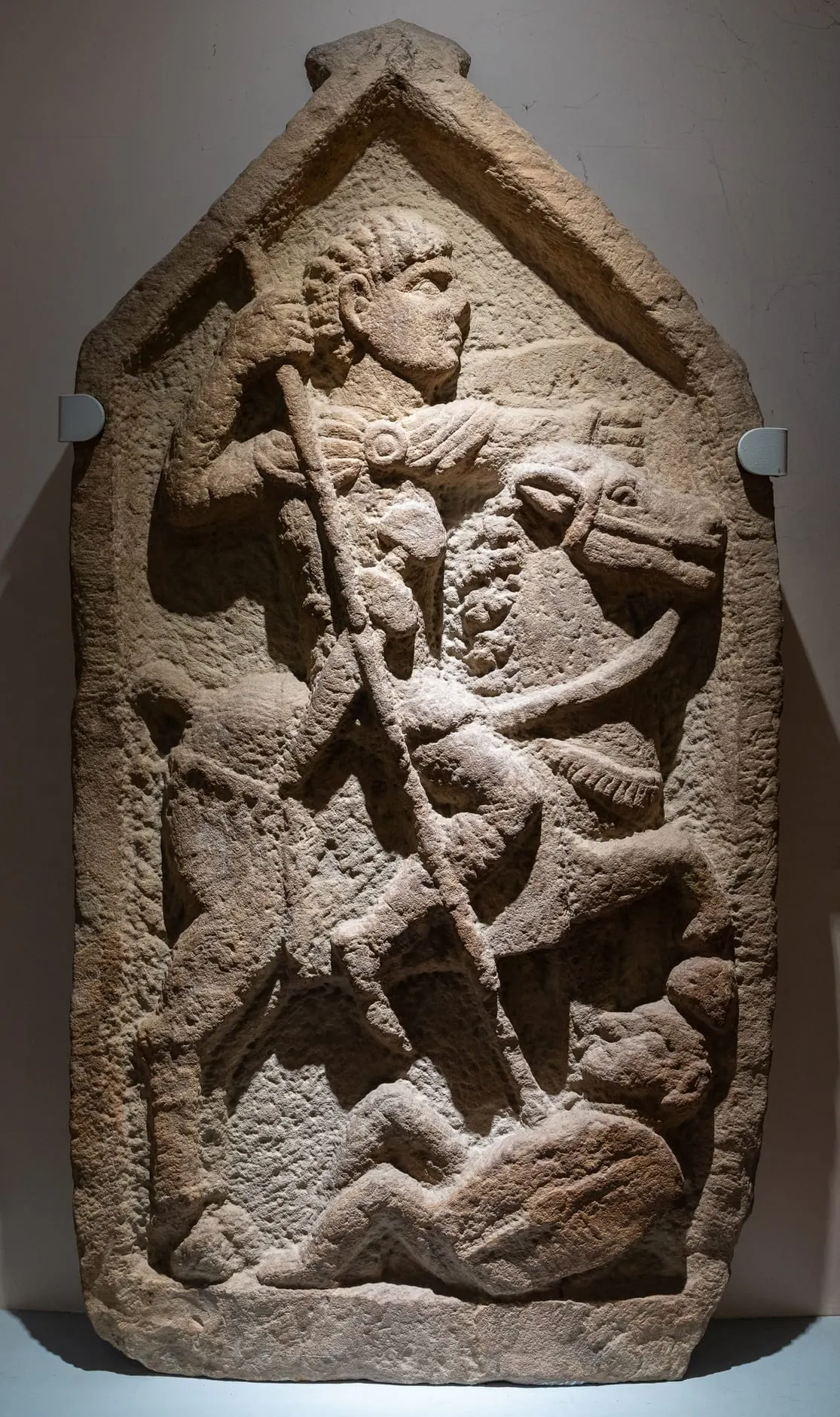 Photo of Ribchester Roman Museum, a visitor attraction in Lancashire, north west England.