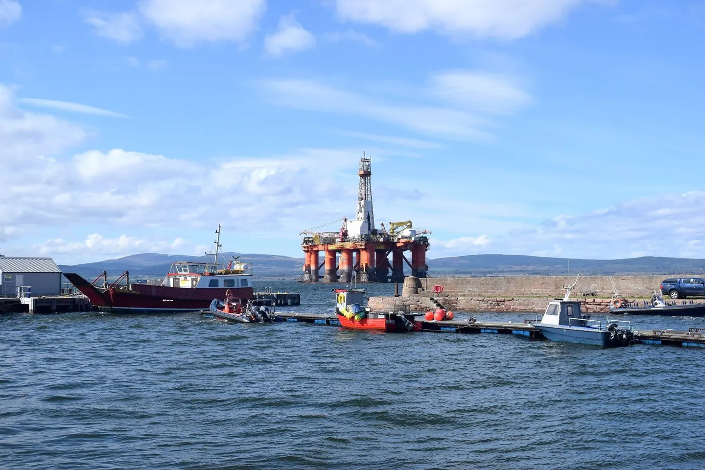 Photo of Cromarty, a village in Highland, the Scottish Highlands and Islands.