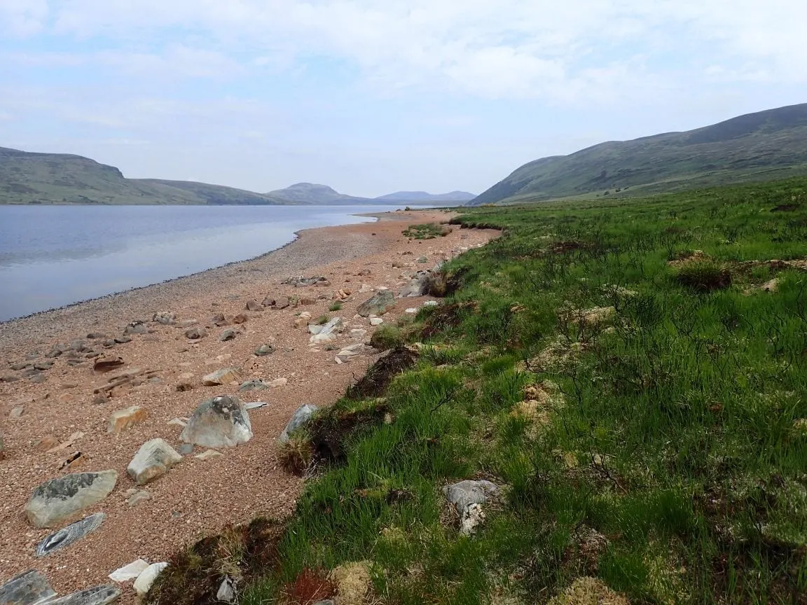 Photo of Loch Loyal, a loch near Tongue, Highland, the Scottish Highlands and Islands.