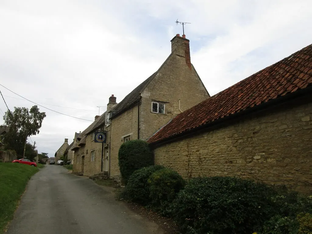 Photo of The King's Head (Wadenhoe), a pub in Northamptonshire, central England.