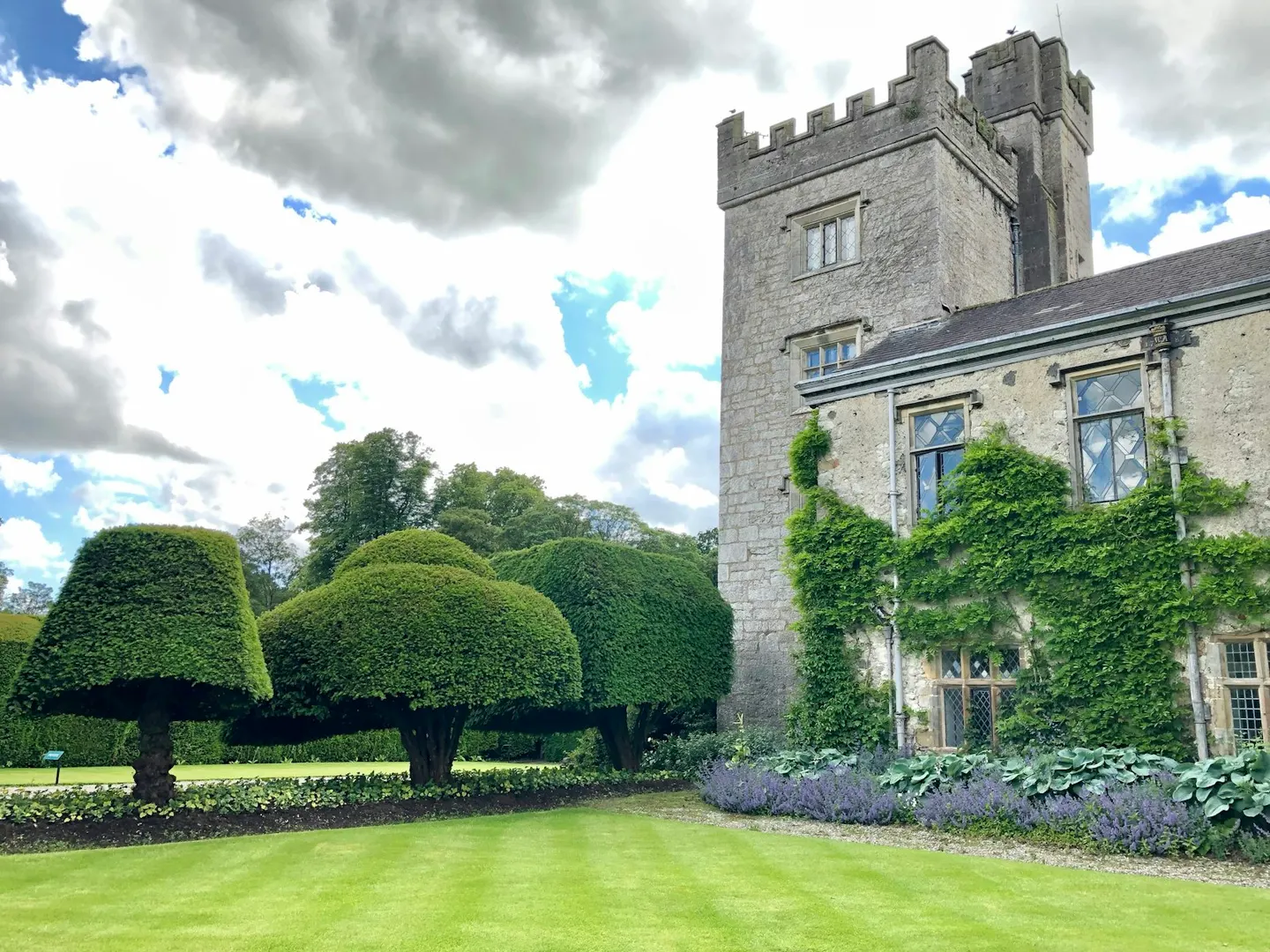 Photo of Levens Hall, a Grade I registered house & garden in Cumbria, north west England.