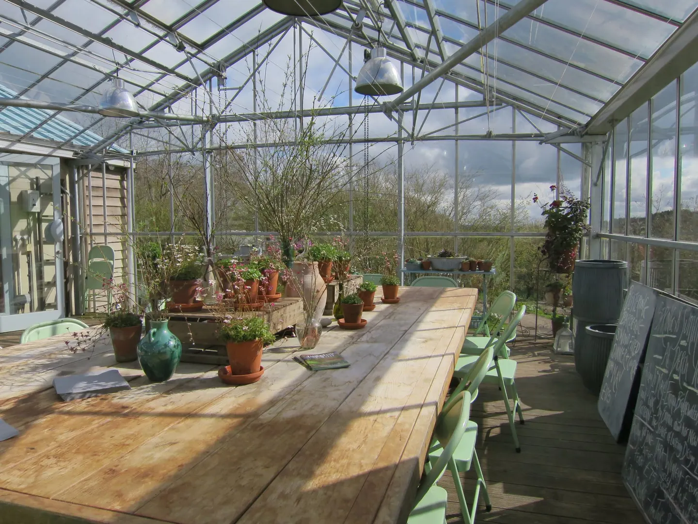 Photo of Perch Hill (Sarah Raven), a garden near Brightling in the High Weald, East Sussex, south east England.