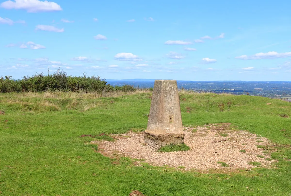 Photo of Wolstonbury Hill, a Site of Special Scientific Interest near Poynings in the South Downs, West Sussex, south east England.