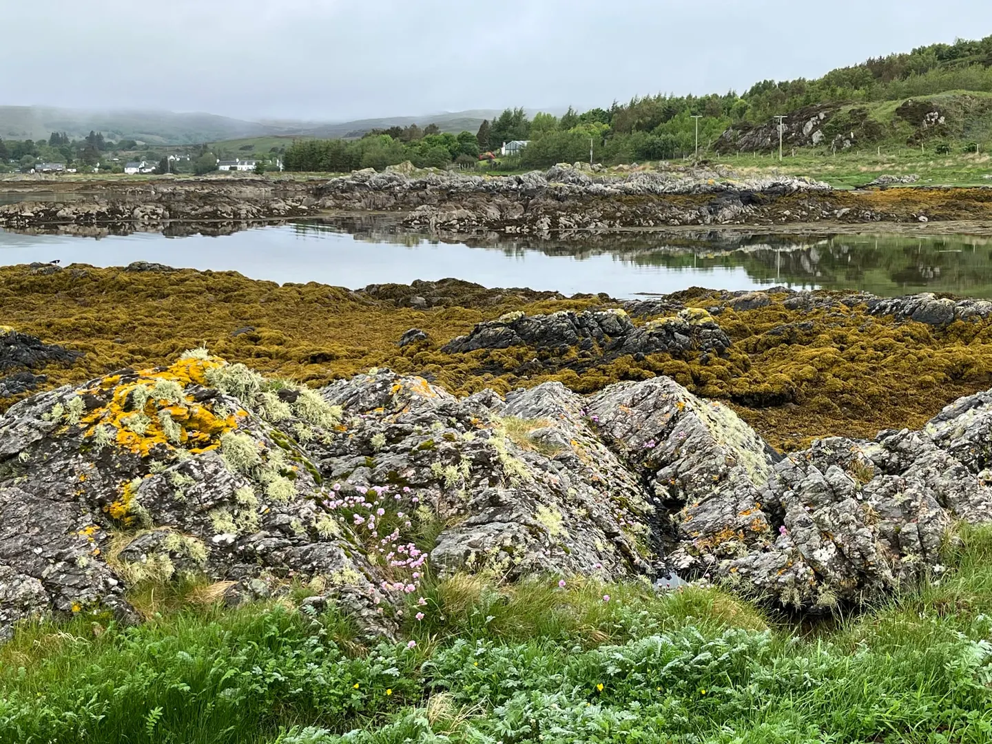 Photo of Isleornsay, a village in Highland, the Scottish Highlands and Islands.
