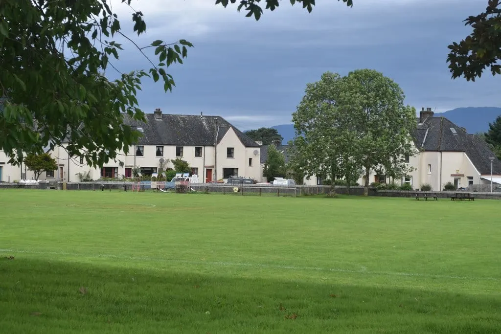 Photo of Ballachulish, a village in Ben Nevis and Glen Coe, Highland, the Scottish Highlands and Islands.