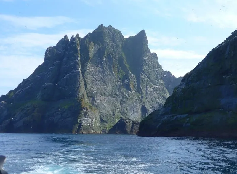 Photo: Mullach an Eilein, Boreray, a 384m hill in Na h-Eileanan Siar, the Scottish Highlands and Islands.