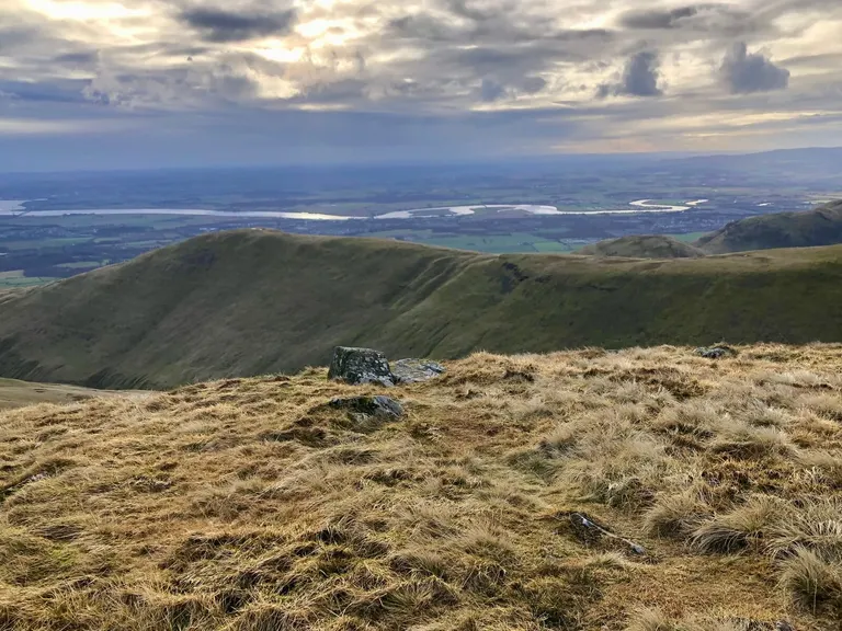 Photo: Ben Cleuch, a 721m hill near Tillicoultry, Clackmannanshire, central Scotland.